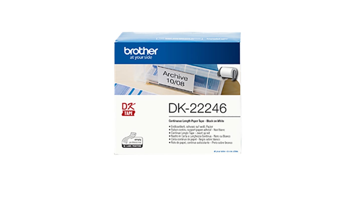 Brother Etikette auf Rolle x 103mm für P-Touch QL 1050 N, QL 1060 N, QL 1060 NX, QL 1100, QL 1100 NWB, QL 1100 Series,