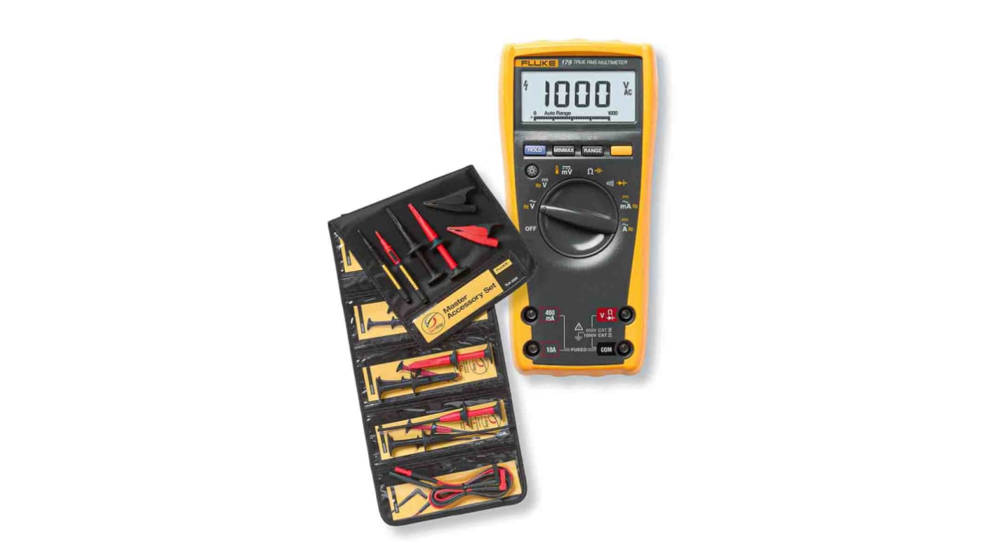 Fluke 179, TLK-225-1 Multimeter, sæt 179EGFID/TLK225-1