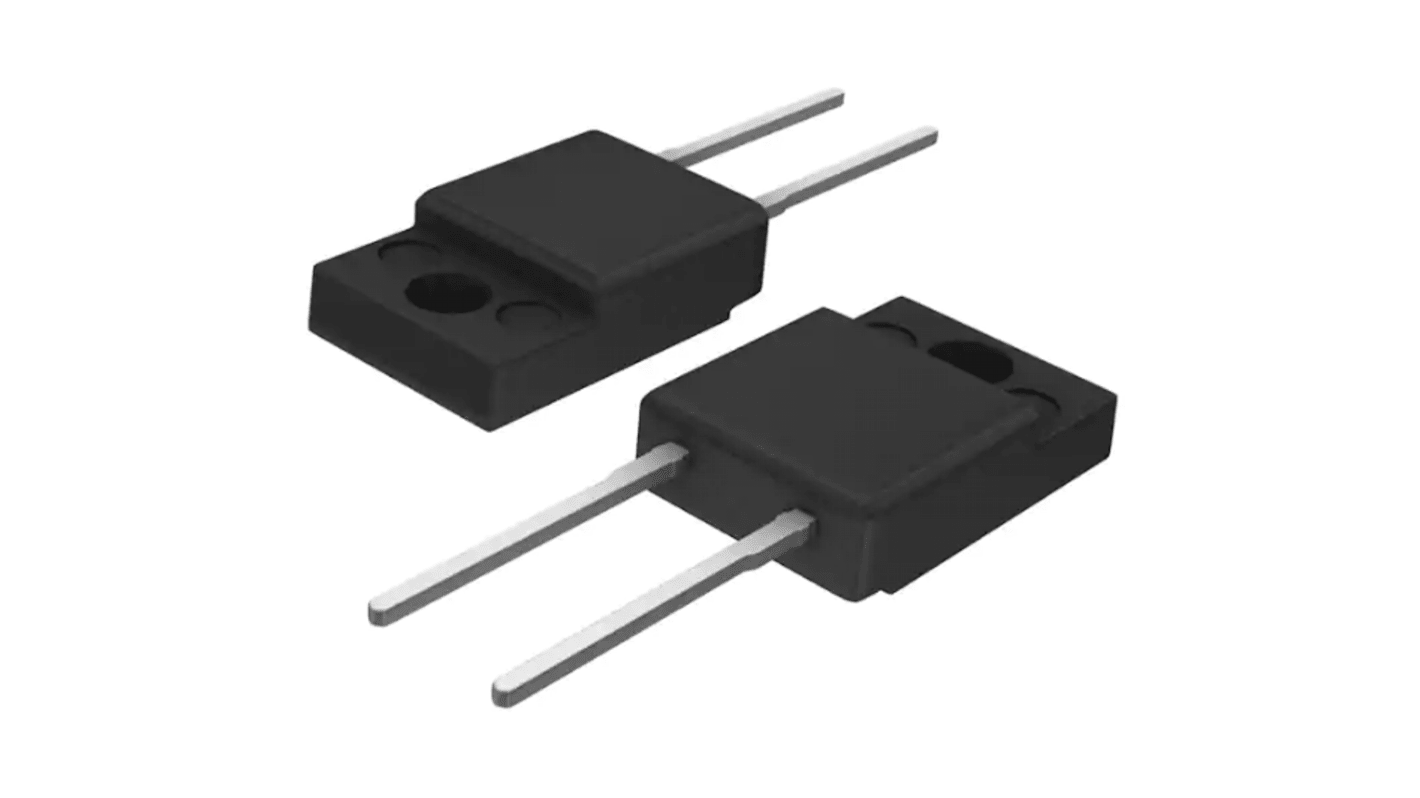 STMicroelectronics 600V 12A, Rectifier Diode, 2Pin TO220FPAC