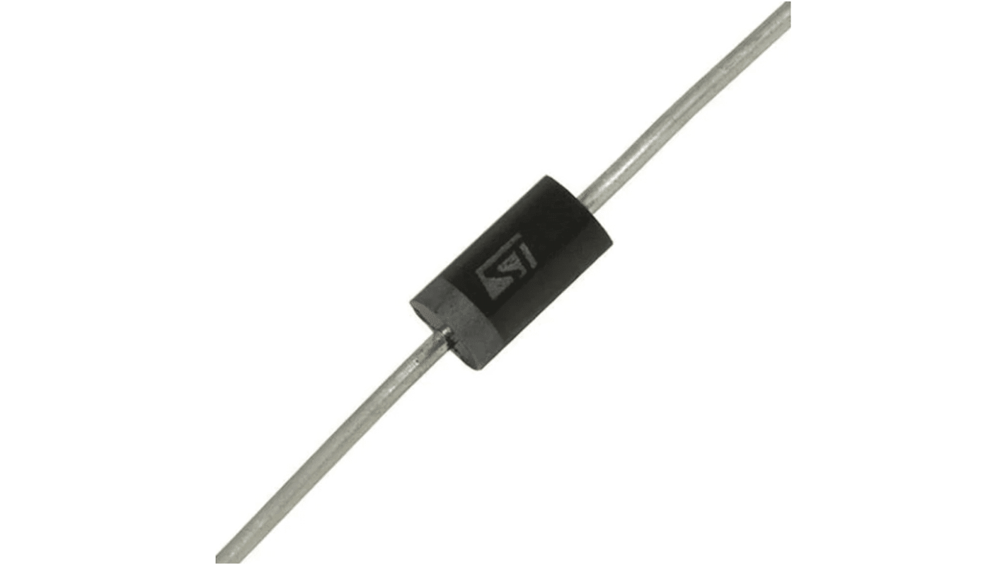 STMicroelectronics 60V 5A, Schottky Diode, 2-Pin DO-201AD STPS5L60