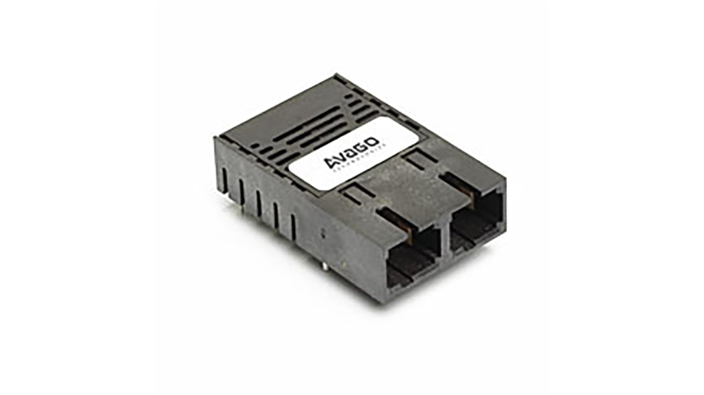 Broadcom AFBR-5803ATZ Fibre Optic Transceiver, ST Connector, 125Mbit/s, 1380nm 1380nm 9-Pin SIP