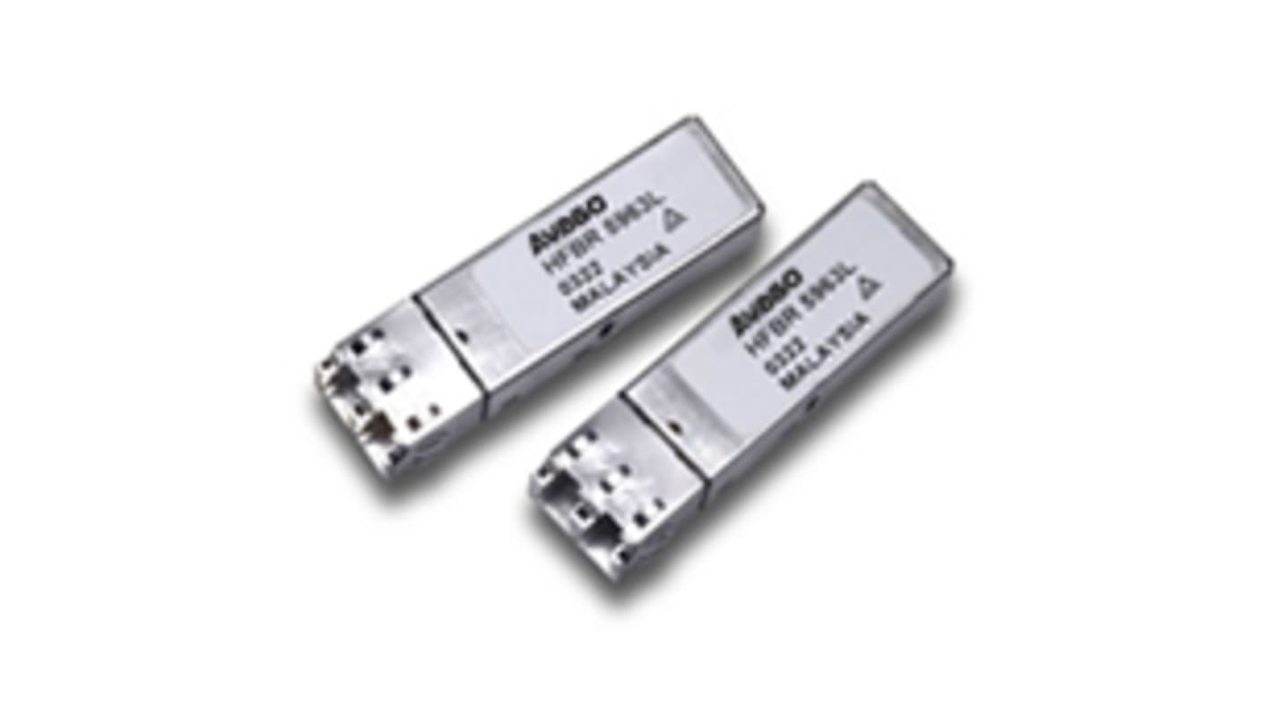 Broadcom HFBR-5963ALZ Fibre Optic Transceiver, LC Connector, 125 Mbit/s, 155 Mbit/s, 1380nm 1380nm 10-Pin DIP