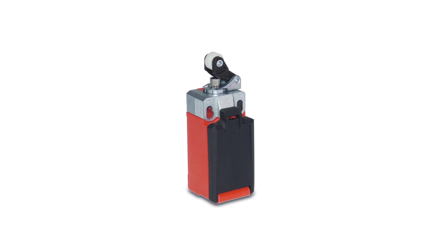 Bernstein AG IN65 Series Roller Lever Limit Switch, NC/NO, IP66, IP67, DPST, Thermoplastic Housing, 240V ac Max, 5A Max