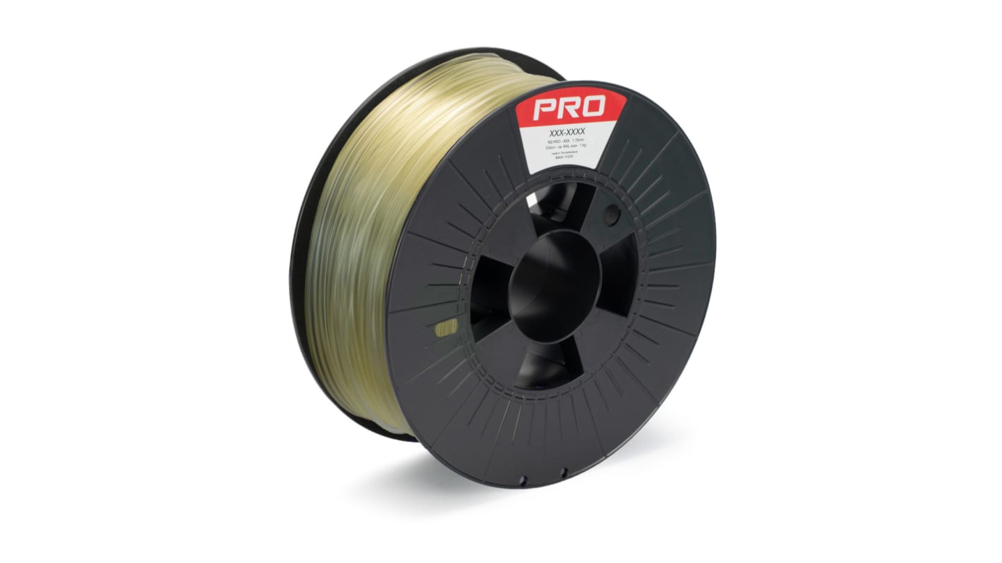 RS PRO PVA 3D-Drucker Filament zur Verwendung mit Doppelte Extrusion, Natur, 2.85mm, FDM, 1kg