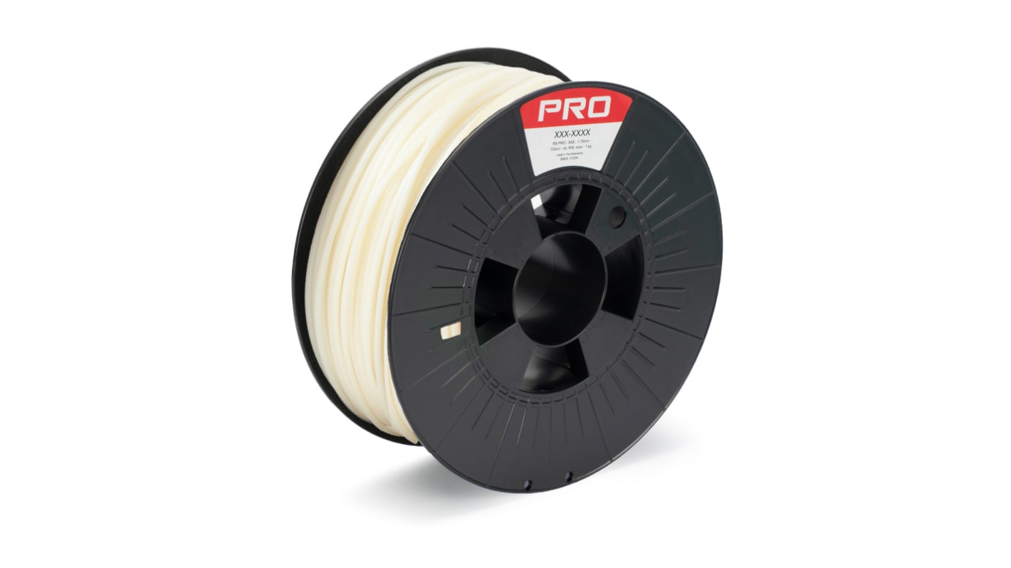 RS PRO PVA-M-Stützmaterial 3D-Drucker Filament zur Verwendung mit Gängige Desktop-3D-Drucker, Natur, 2.85mm, FDM, 1kg