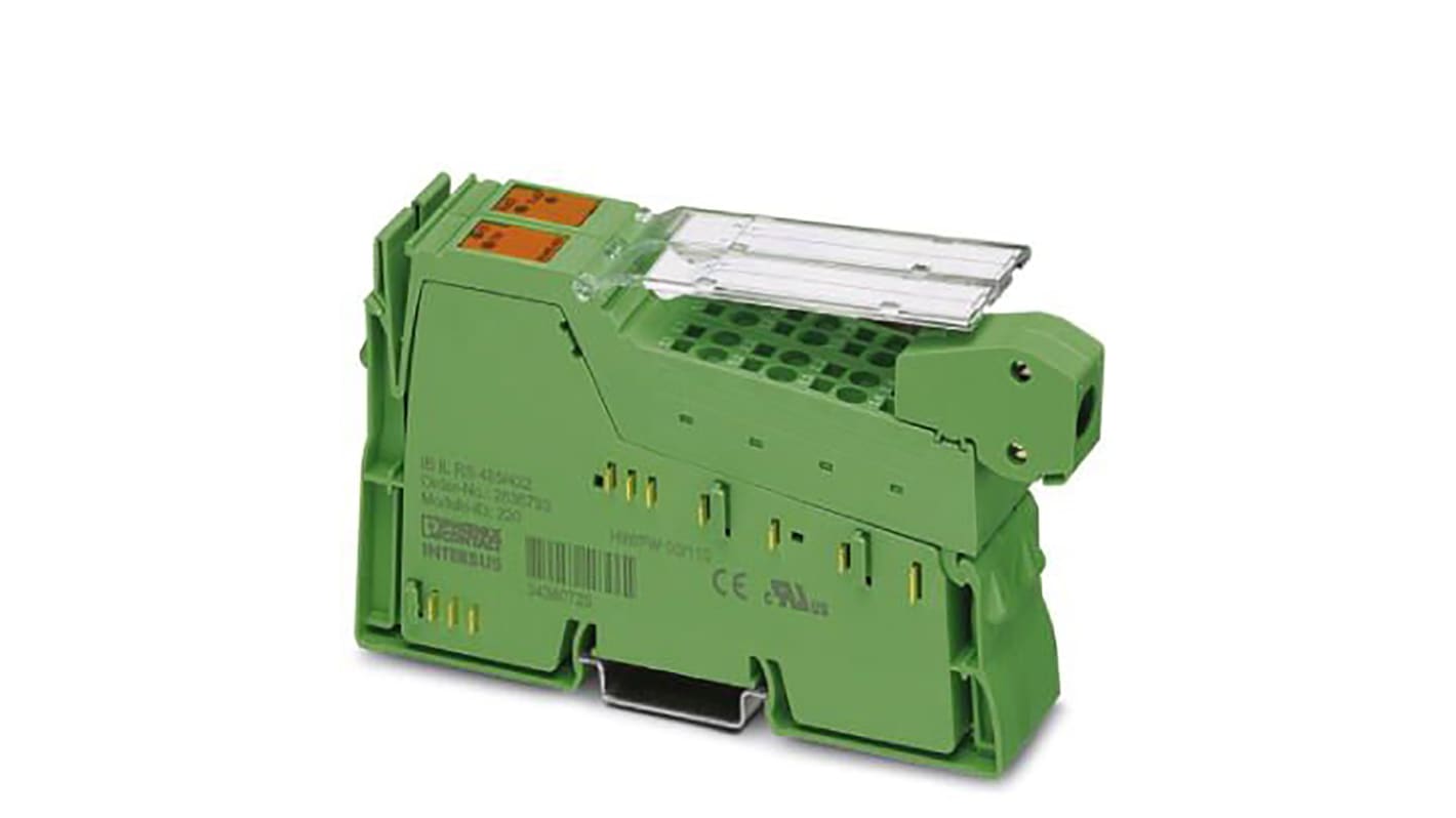 Módulo E/S para PLC Phoenix Contact IB IL RS 485/422-PRO-PAC, 7,5 V dc, 1 entrada, 1 salida