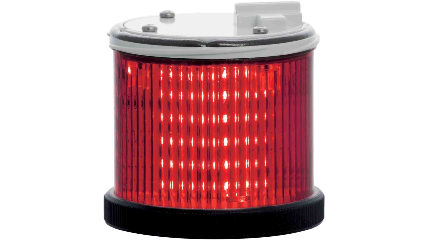 Elemento luminoso RS PRO constante, LED, Rojo, Ø 75mm, alim. 110 V ac