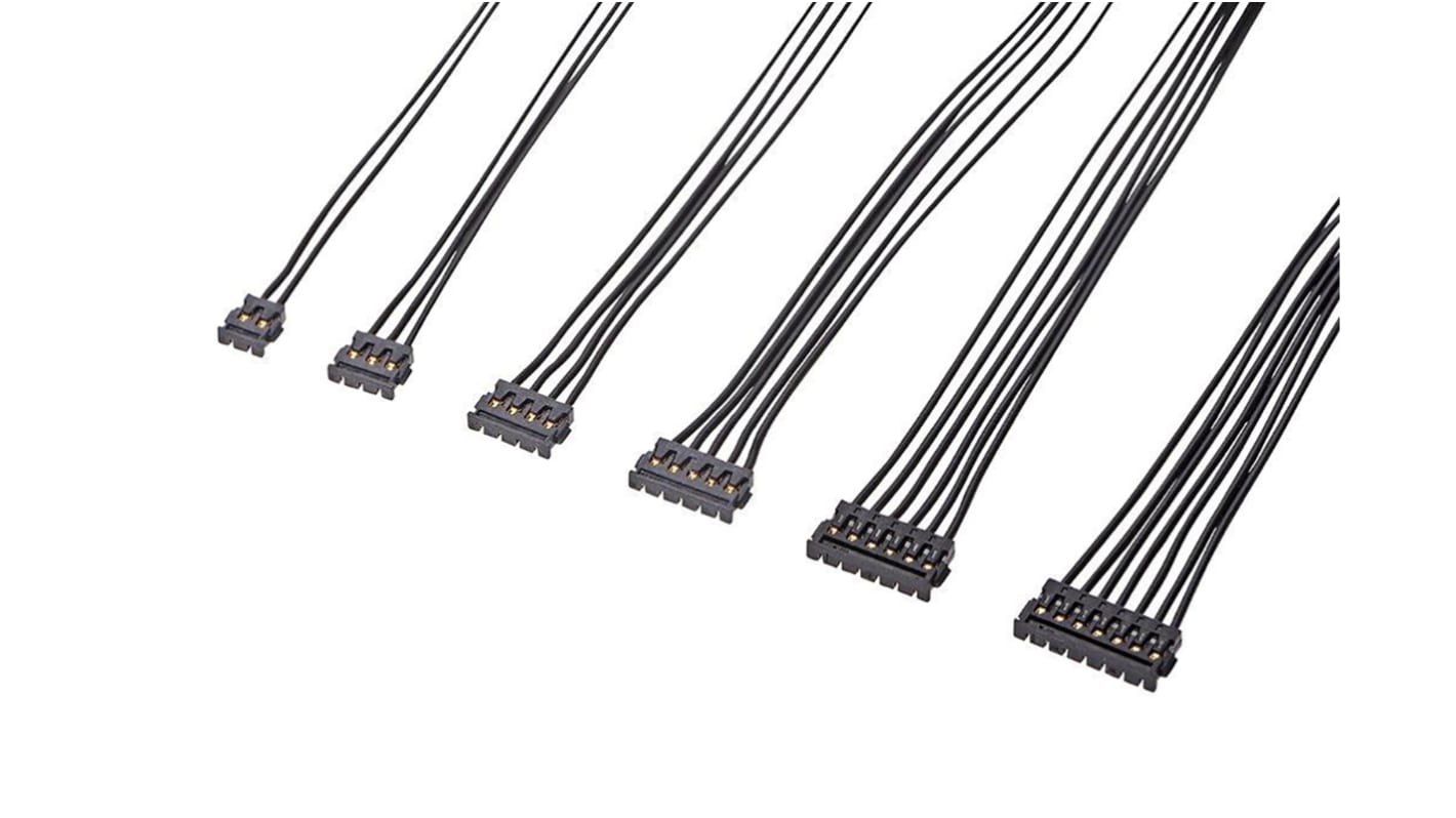 Molex 4 Way Female Pico-EZmate to 4 Way Female Pico-EZmate Wire to Board Cable, 150mm