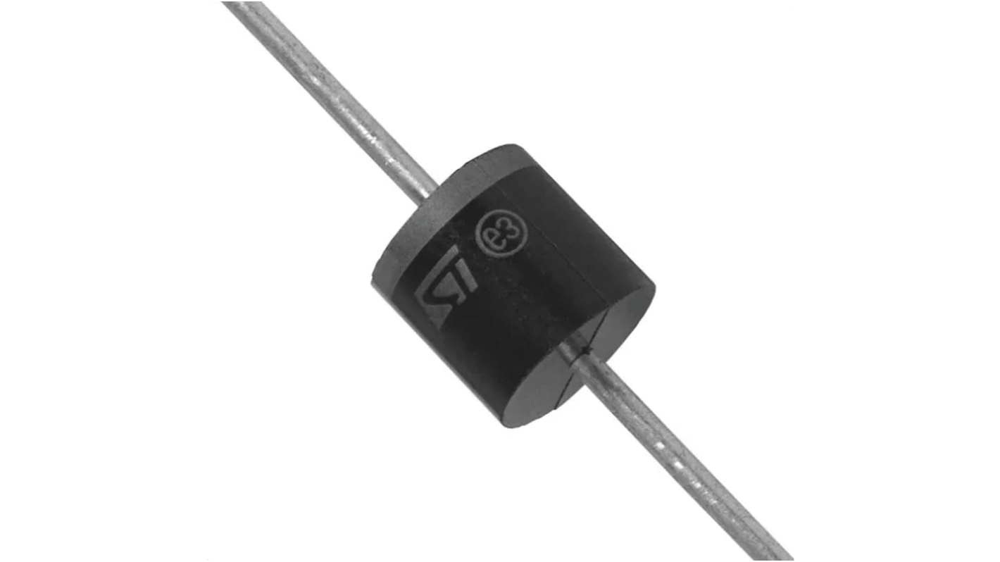 STMicroelectronics, 24V Zener Diode 5 W Through Hole 2-Pin R6