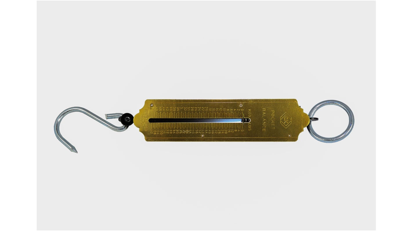 CK Spring Balance, 0.5 kg Resolution , Imperial Scale , Metric Scale, 50kg Weight Capacity, With DKD Calibration