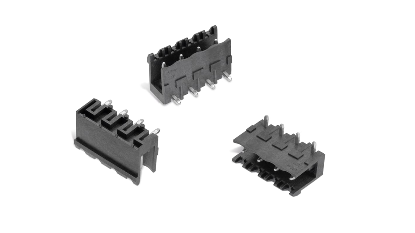 Wurth Elektronik 5.08mm Pitch 5 Way Pluggable Terminal Block, Header, PCB Mount, Solder Termination