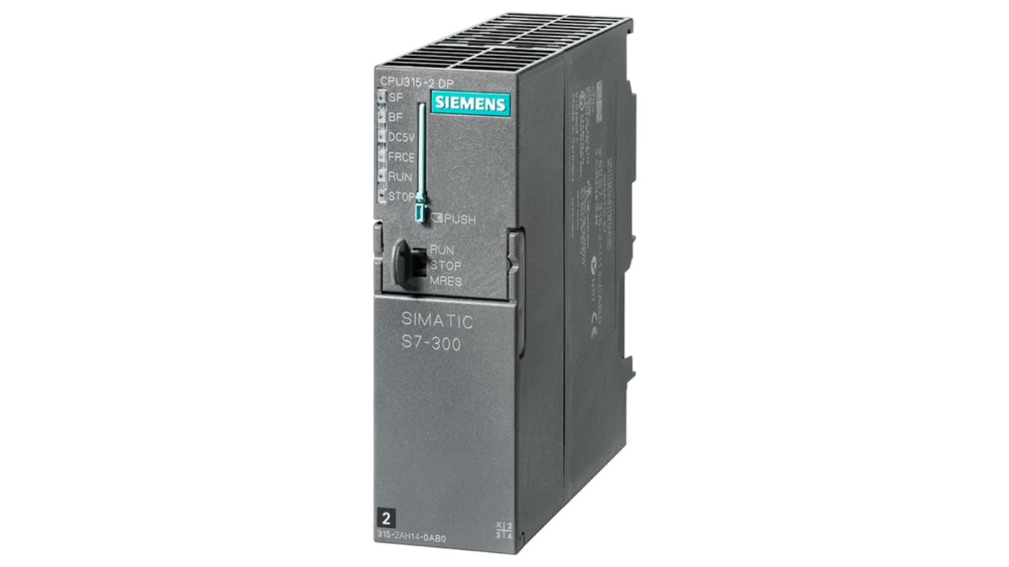 CPU PLC Siemens SIMATIC S7-300, 24 V c.c.