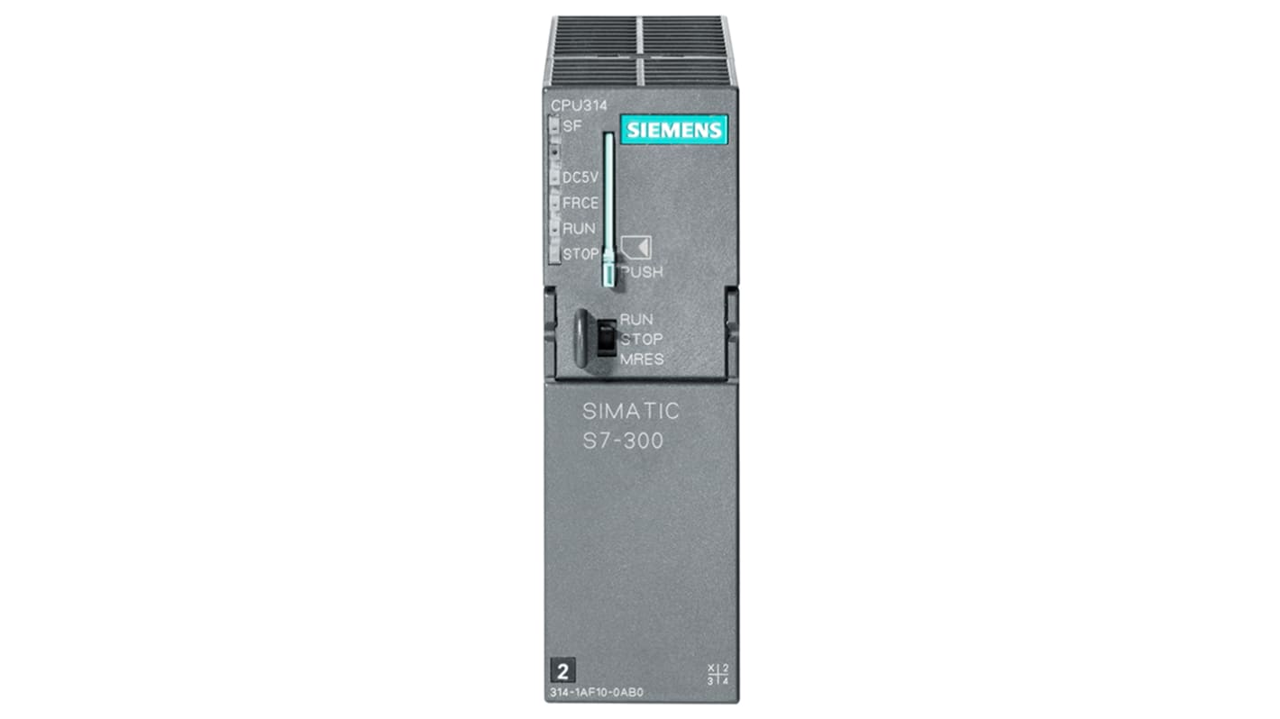 Siemens SIMATIC S7-300 Series PLC CPU for Use with SIMATIC S7-300 Series