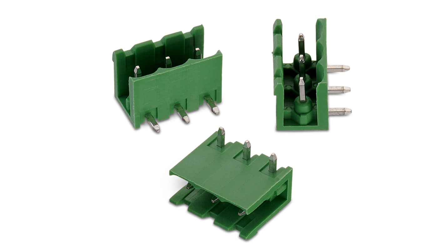 Wurth Elektronik 5.0mm Pitch 12 Way Pluggable Terminal Block, Header, PCB Mount, Solder Termination