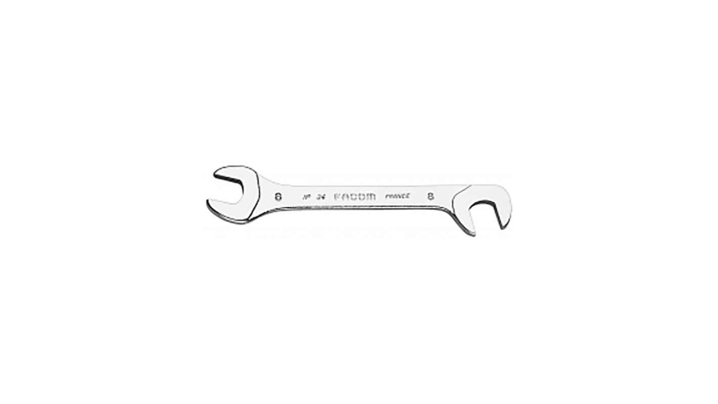 Facom Open Ended Spanner, 6mm, Metric, Double Ended, 80 mm Overall