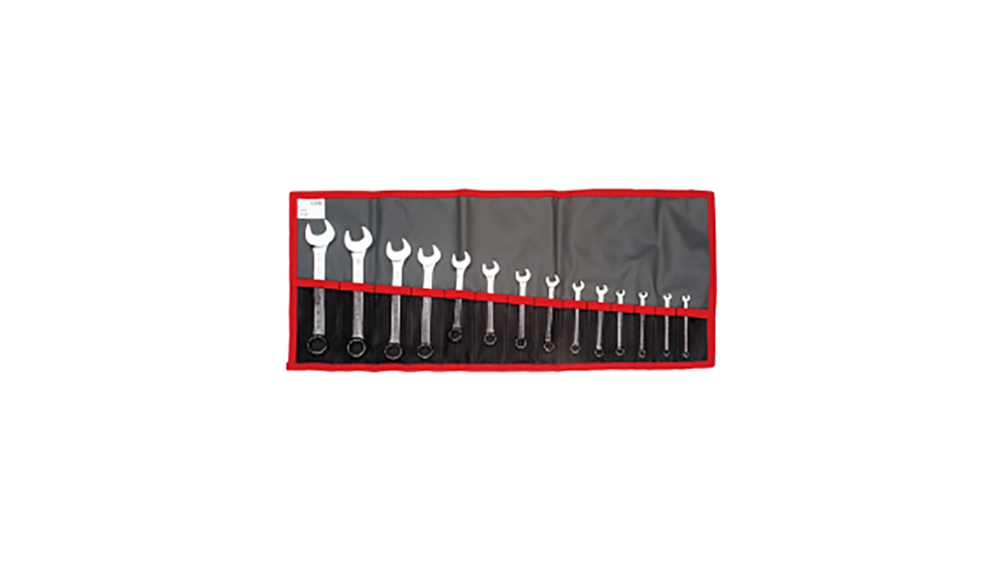 Facom 14-Piece Spanner Set, 3/16 → 11/16 in