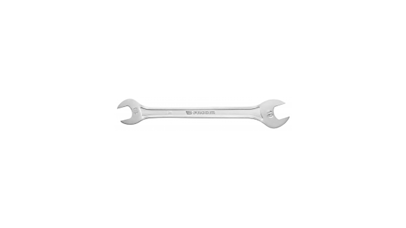 Facom Open Ended Spanner, 22mm, Metric, Double Ended, 290 mm Overall