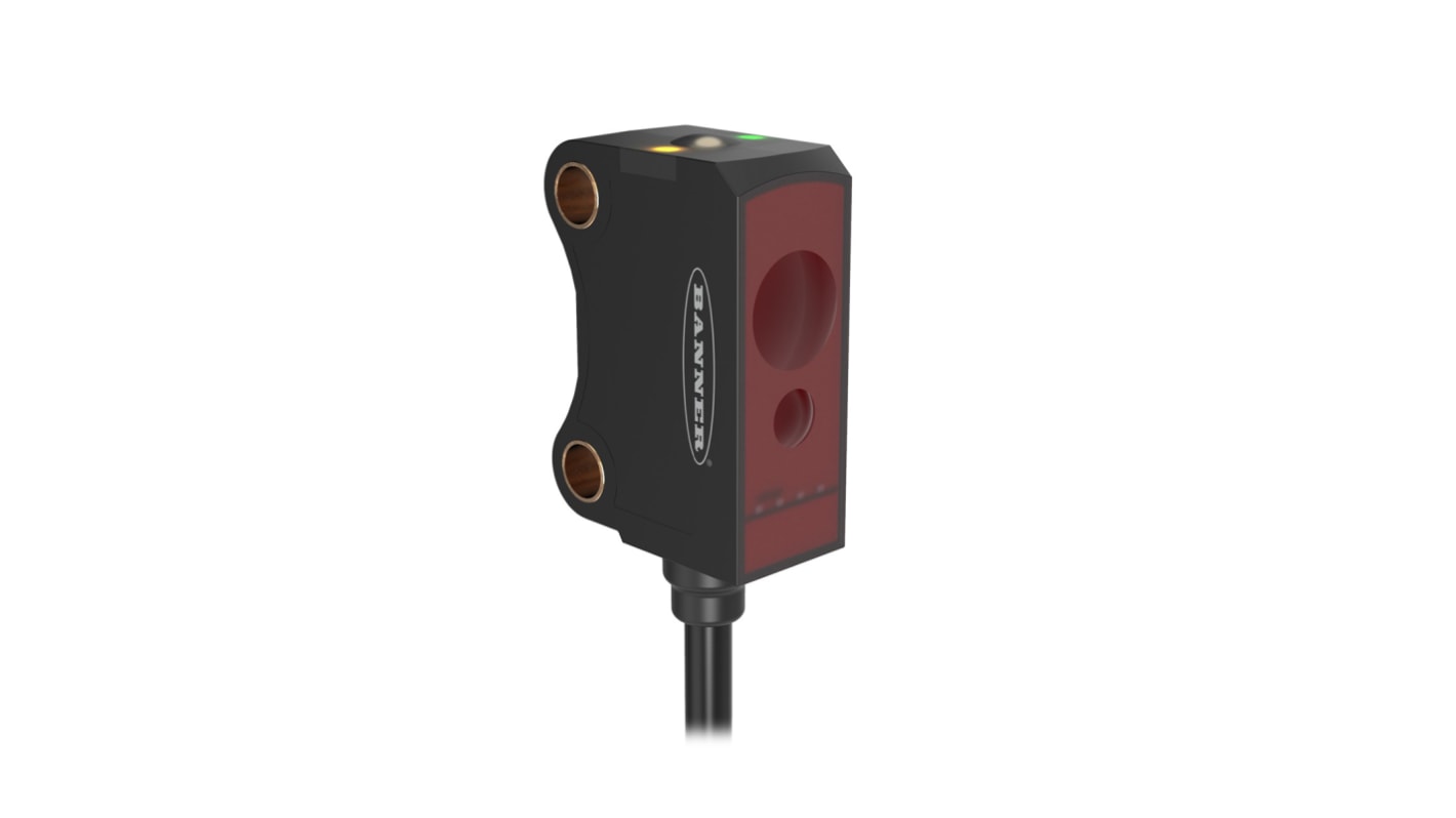 Banner Photoelectric Sensor, 0 → 3 m Detection Range