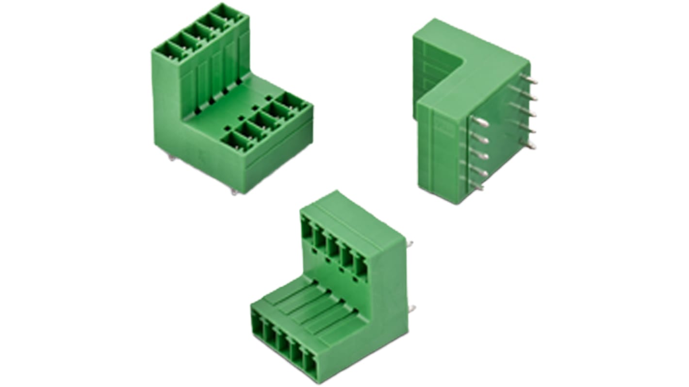 Embase pour CI Wurth Elektronik, WR-TBL, 8 pôles , 3.81mm, 2 rangées , 10.0A, Angle droit