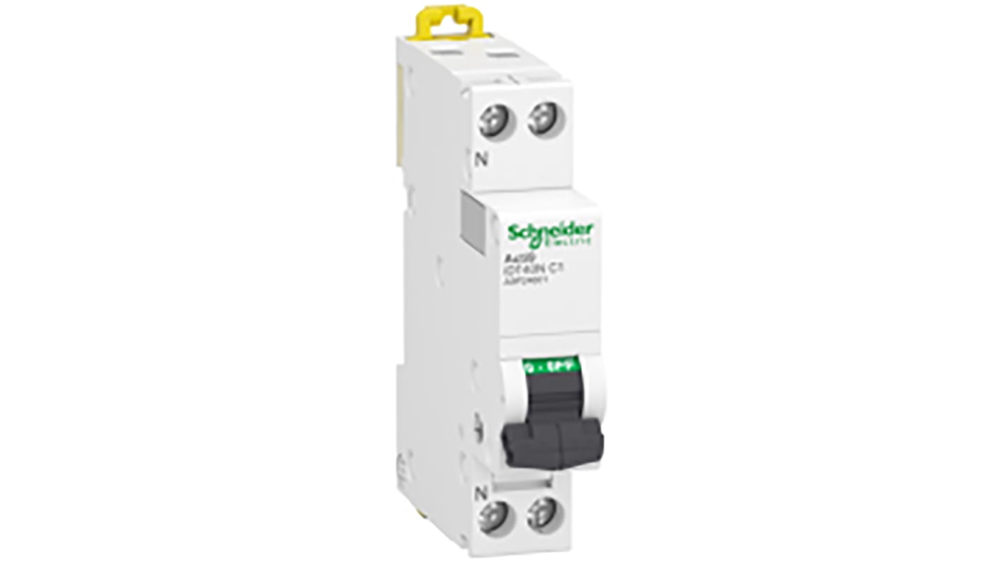 Schneider Electric Acti9 iDT40N MCB Leitungsschutzschalter Typ C, 1-polig 1A 230V, Abschaltvermögen 10 kA Acti 9