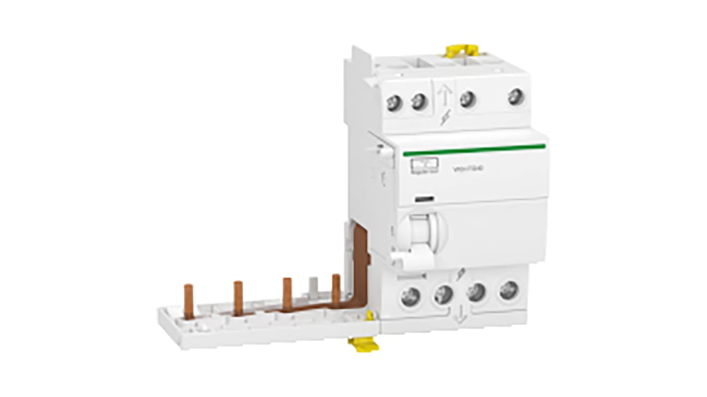 Interruptor diferencial Schneider Electric, 40A, 3P+N Polos, 30mA Tipo AC Acti9