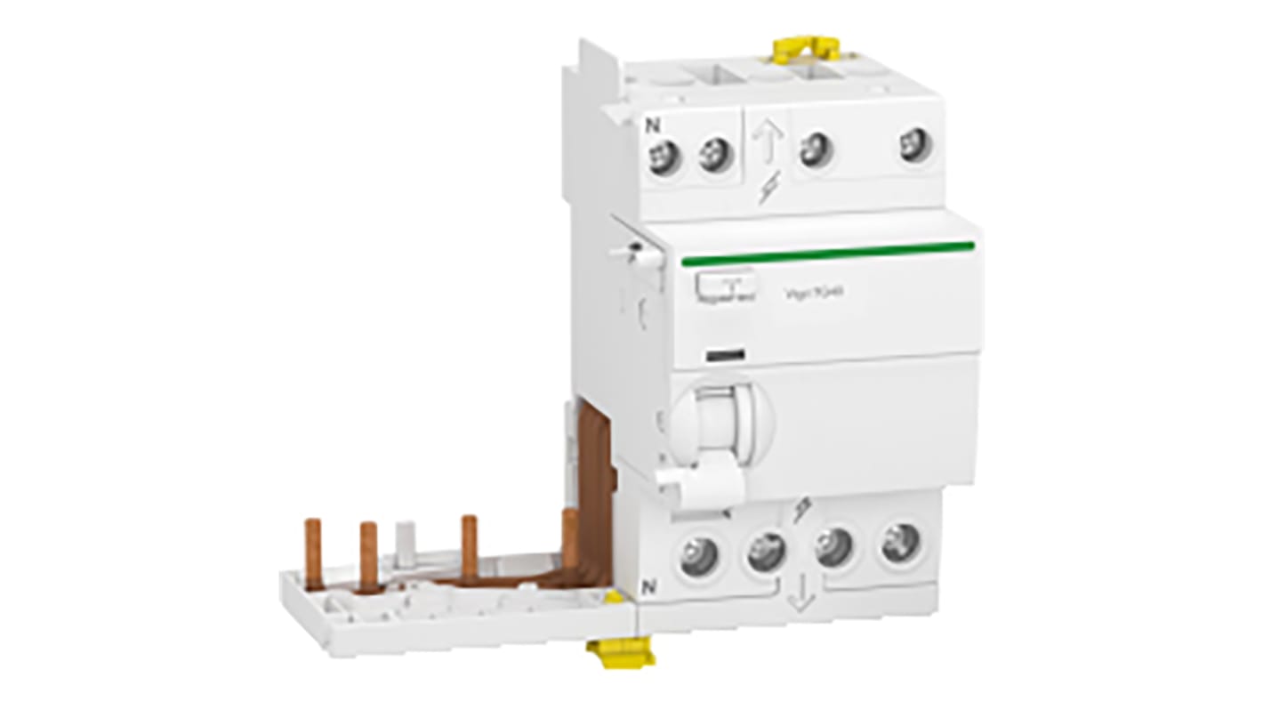 Interruptor diferencial Schneider Electric, 40A, 3 Polos, 30mA Tipo AC Acti9