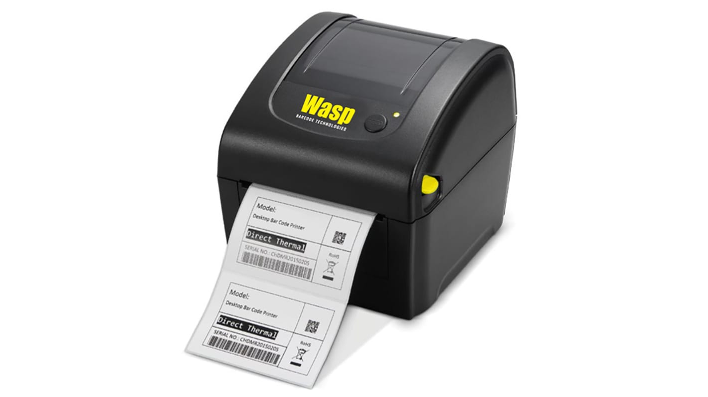 WASP Címkenyomtató WPL206, 203dpi, USB 2.0, 108mm max.