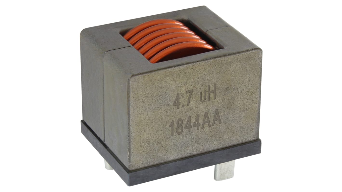 Vishay 1.2 μH ±20% Iron Powder Leaded Inductor, Max SRF:150MHz, 80A Idc, 0.3mΩ Rdc, IHDM-1008BC-30