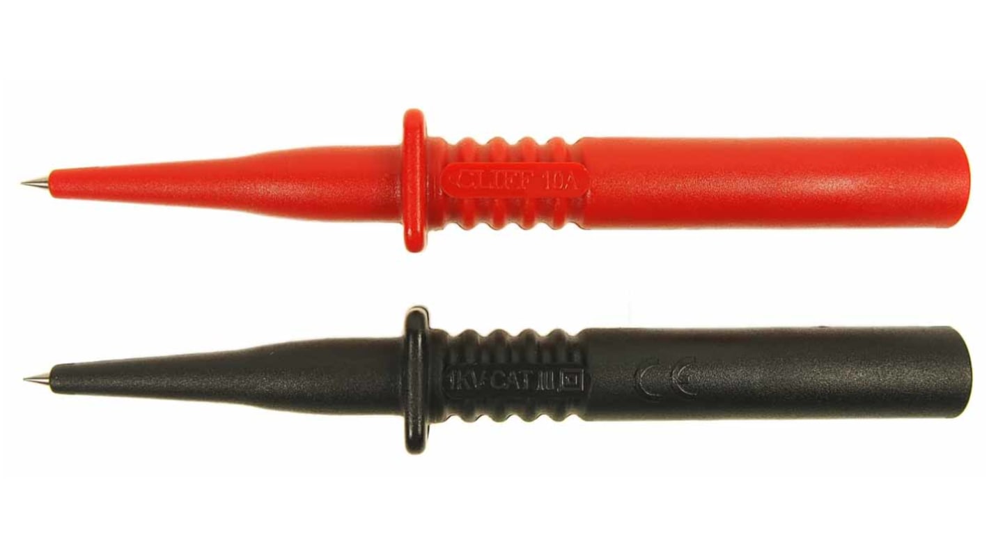 RS PRO Prüfspitzen Schwarz, Rot 3.5mm, 1kV