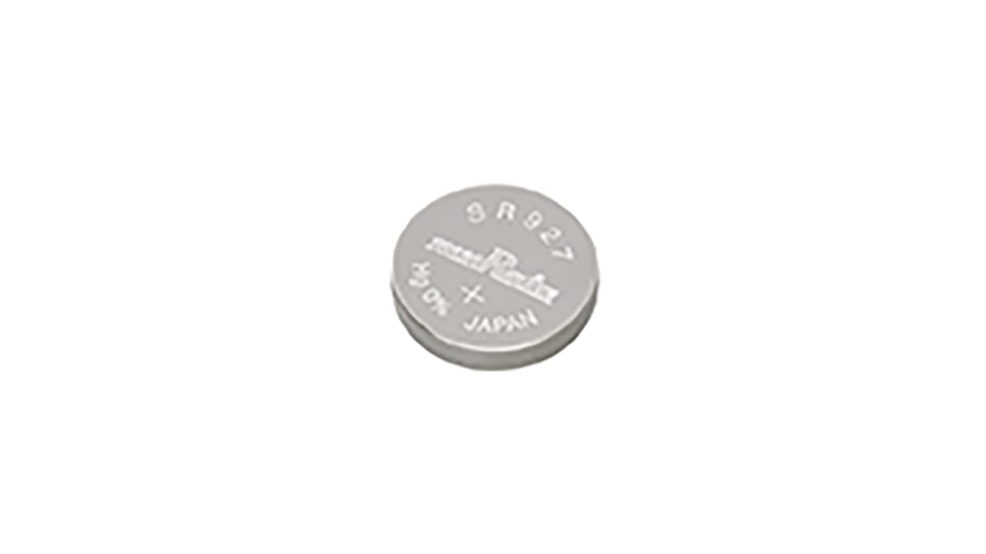 Murata SR927 Coin Battery, 1.55V, 9.5mm Diameter