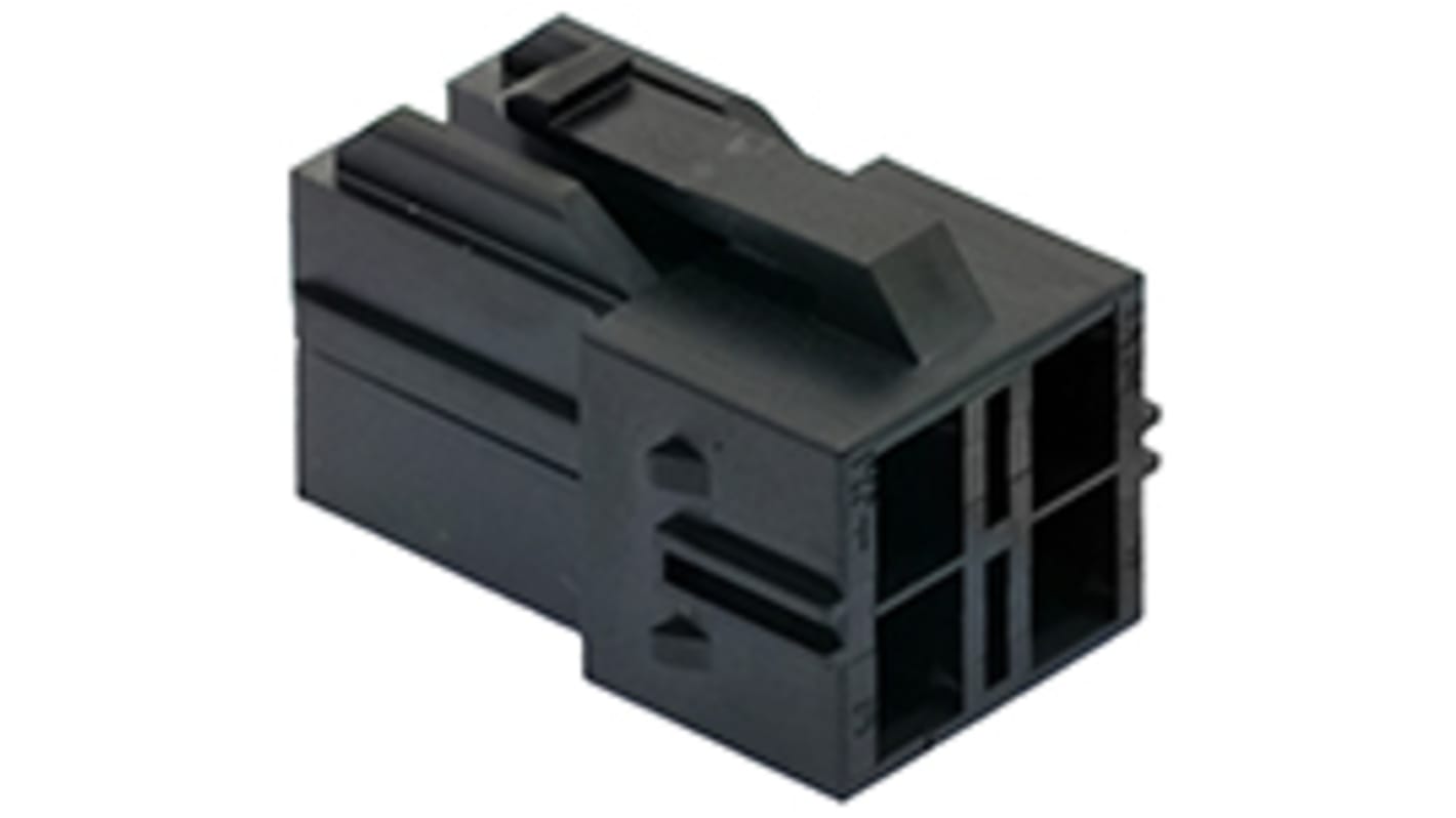 Molex, CP-6.5 Female Connector Housing, 6.5mm Pitch, 4 Way, 2 Row