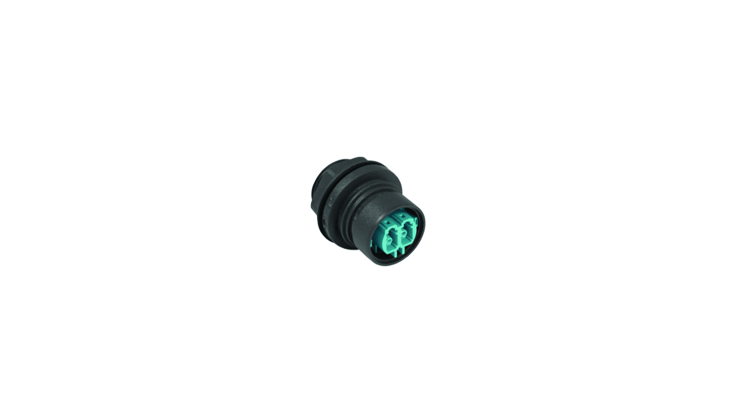 Bulgin, 6000, LC Single Mode Duplex Fibre Optic Connector, OS1