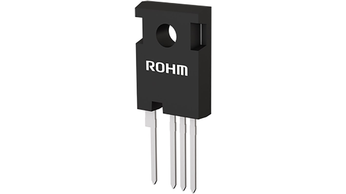 SiC N-Channel MOSFET, 70 A, 650 V, 4-Pin TO-247-4 ROHM SCT3030ARC14