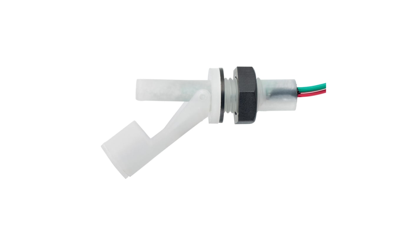 RS PRO Internal Polypropylene Float Switch, Float, 1m Cable, NO/NC, 240V ac Max, 120V dc Max