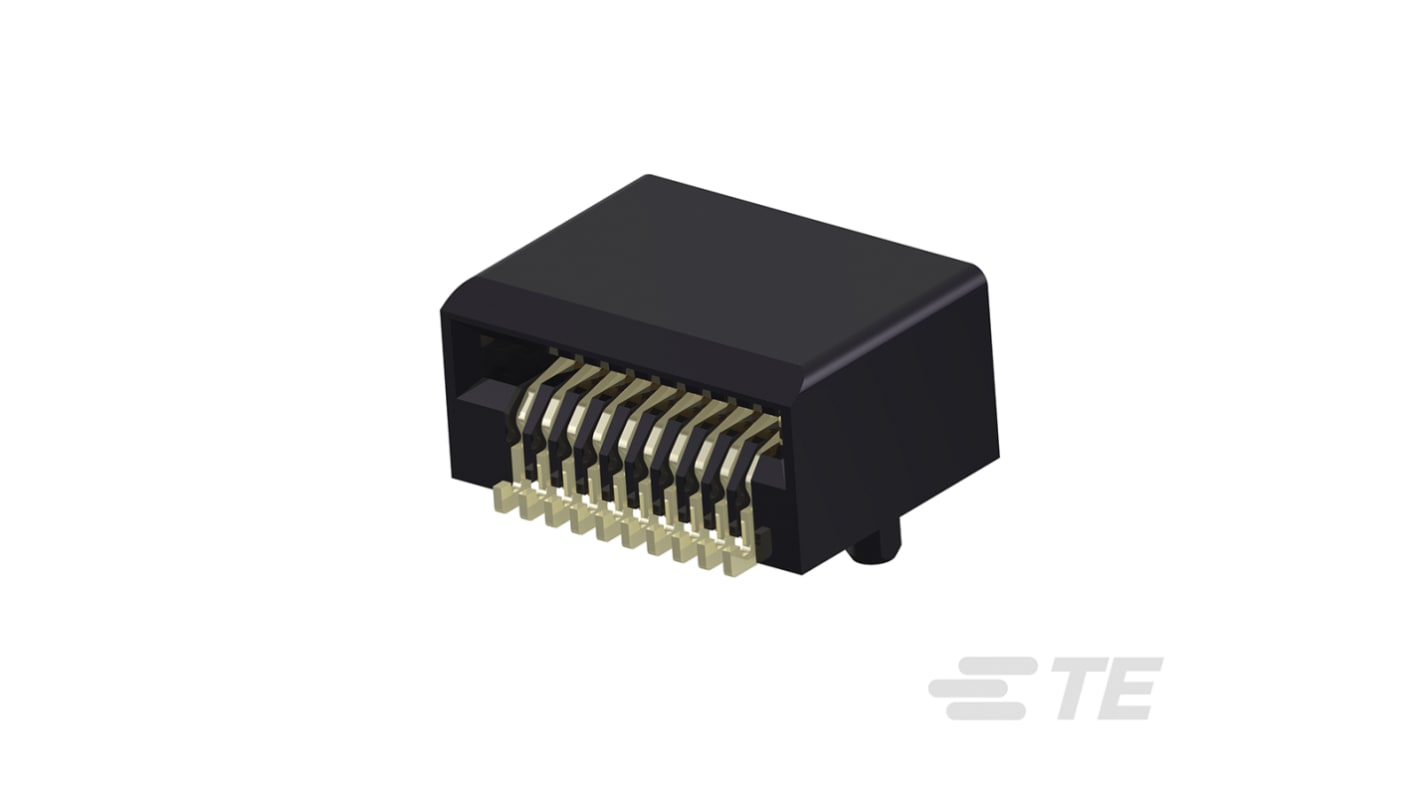 TE Connectivity zSFP+ Steckbarer E/A-Steckverbinder Stecker 20-polig