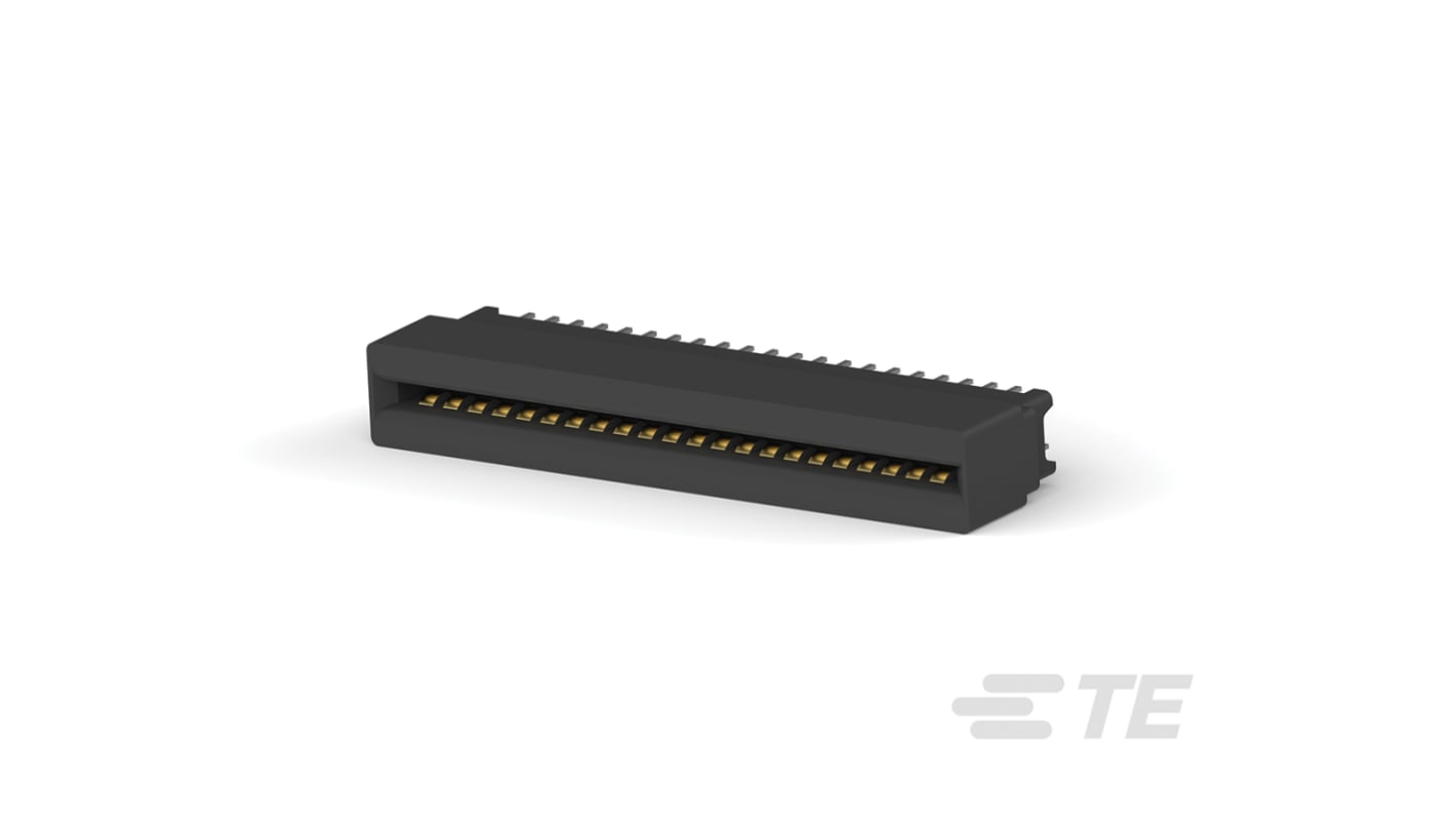 TE Connectivity 2.54mmピッチ 44極 2列 垂直 PCBマウント メス カードエッジコネクタ カードエッジ