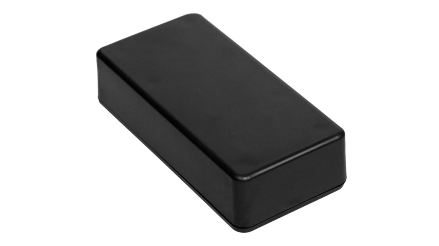 RS PRO Black ABS Enclosure, IP54, IK06, 95 x 45 x 23mm