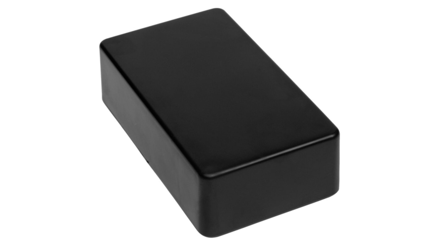 Caja RS PRO de ABS Negro, 124 x 71.5 x 38mm, IP54