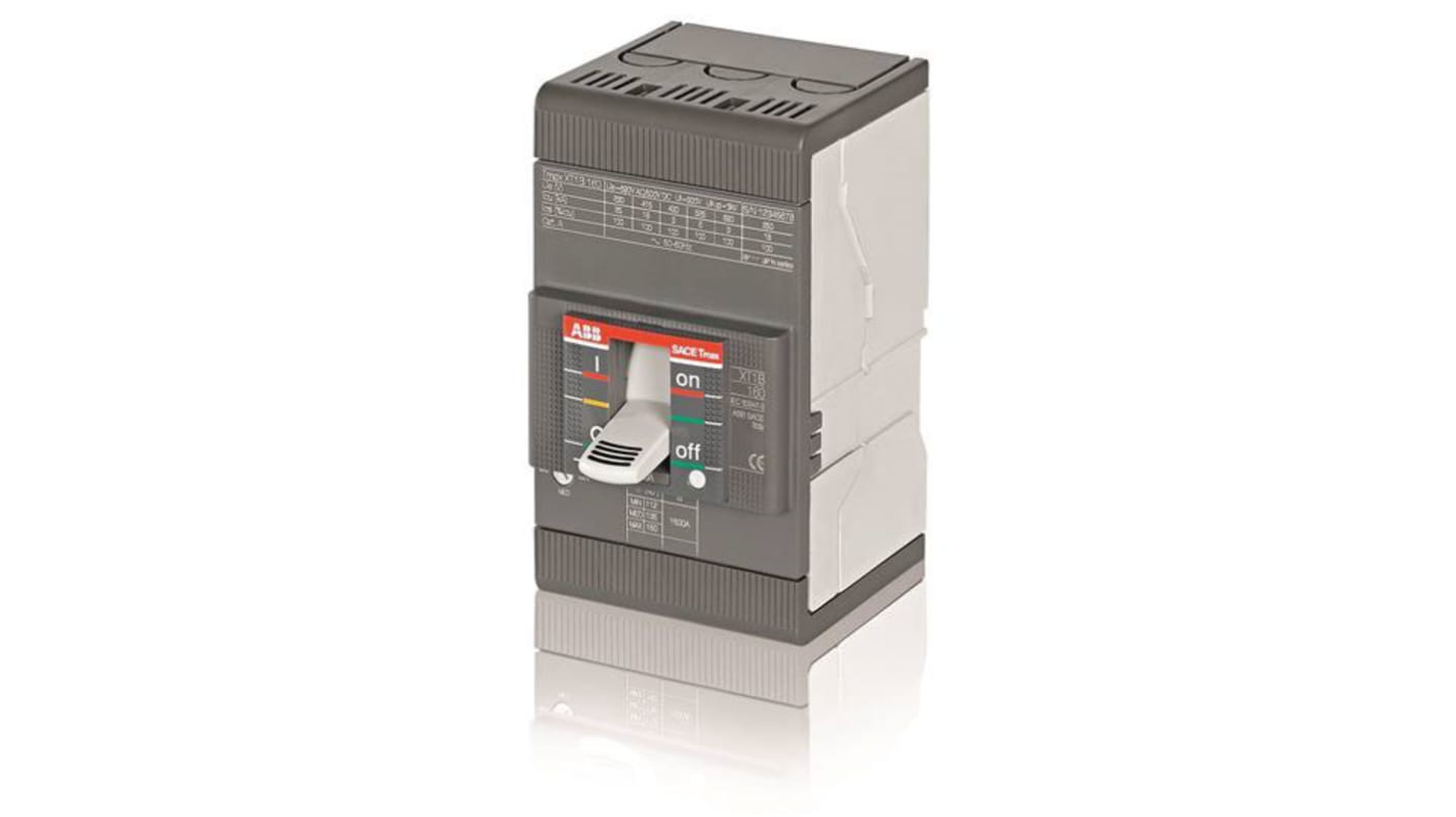 ABB MCCB 3P 125A, Breaking Capacity 36 kA, 50 kA