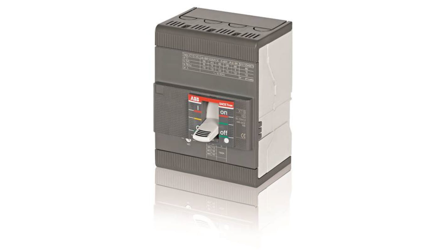 ABB MCCB 4P 160A, Breaking Capacity 36 kA, 50 kA