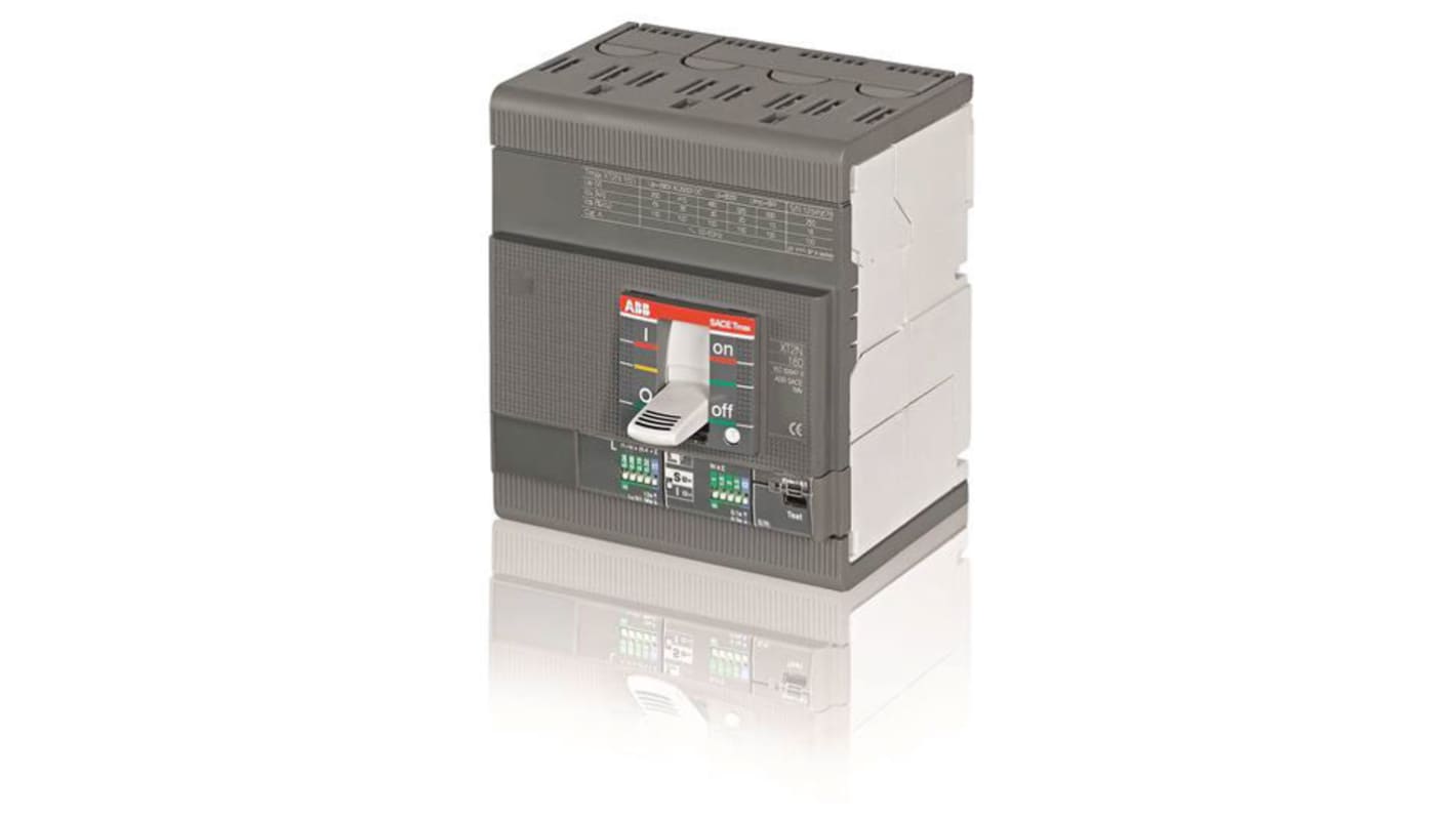 ABB MCCB 4P 100A, Breaking Capacity 15 kA