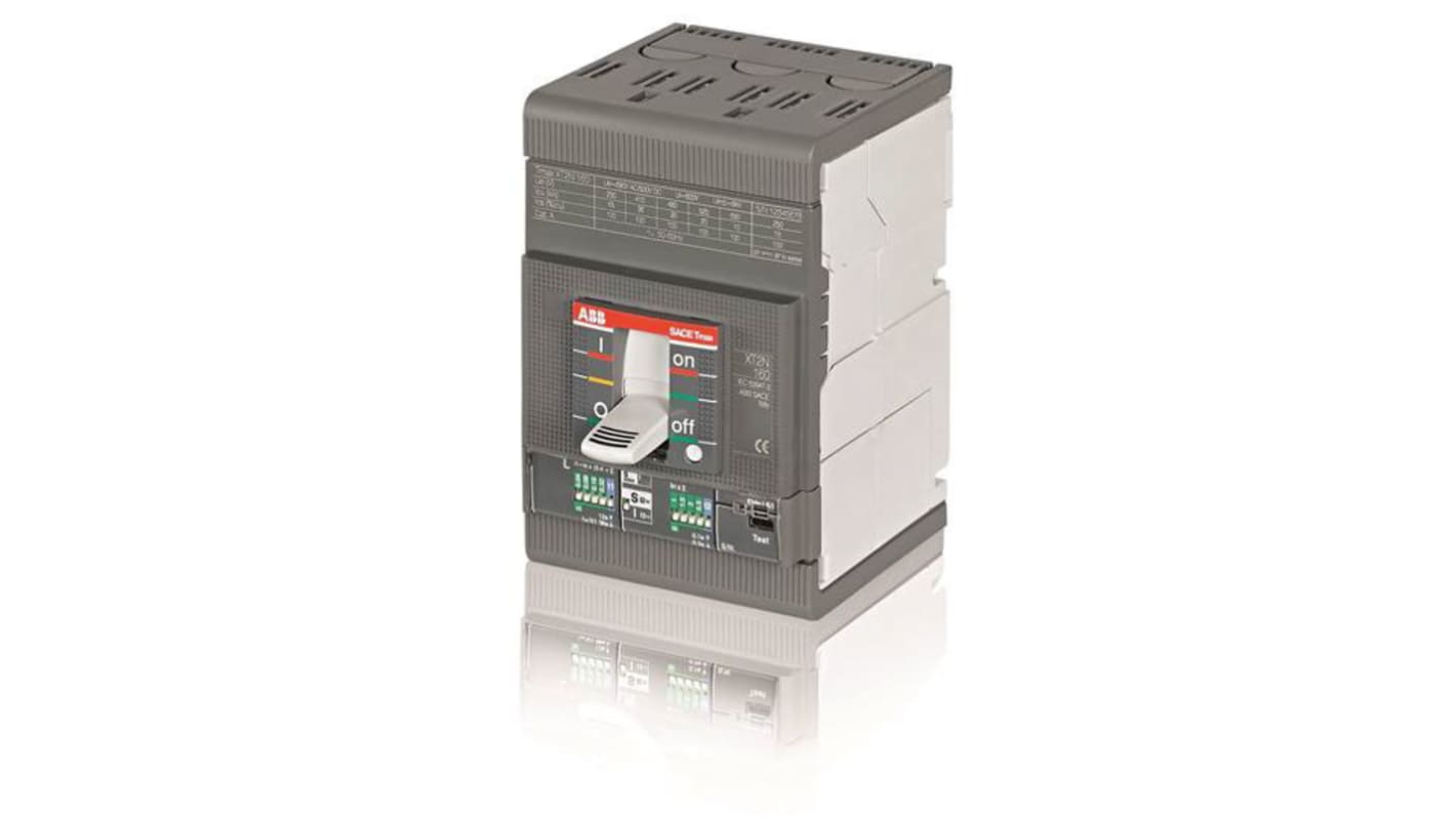 ABB MCCB 3P 100A, Breaking Capacity 65 kA