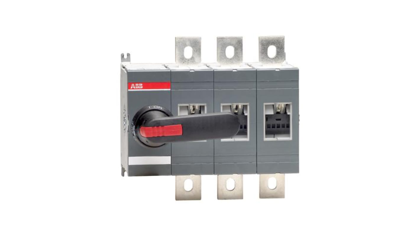 Interruptor seccionador, 3P, Corriente 630A, Potencia 630kW OT630E03P