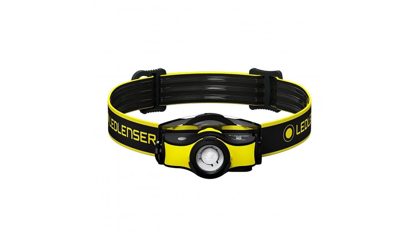 Led Lenser 502025 Fejlámpa LED Fejlámpa újratölthető, Polikarbonát, 400 lm IP54, Fekete 179g