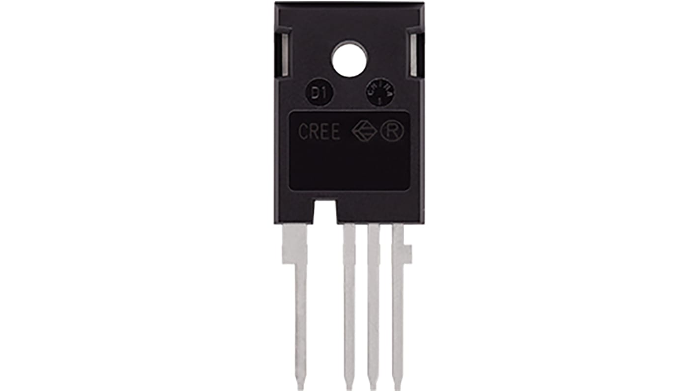 MOSFET Wolfspeed C3M0032120K, VDSS 1.200 V, ID 63 A, TO-247-4 de 4 pines, , config. Simple