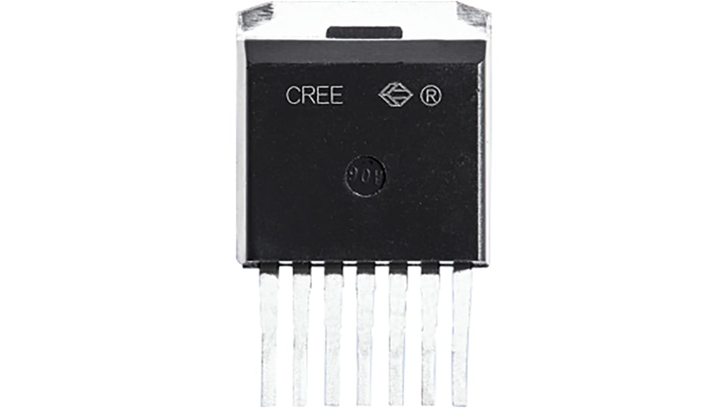 MOSFET, 1 elem/chip, 11 A, 900 V, 7-tüskés, TO-263-7 Egyszeres SiC