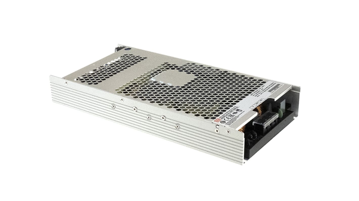 MEAN WELL Switching Power Supply, UHP-1500-24, 24V dc, 62.5A, 1.5kW, 1 Output, 250 → 370 V dc, 90 → 264 V