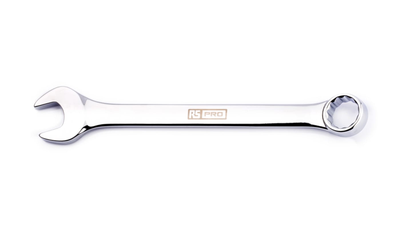 RS PRO Combination Spanner, 16mm, Metric, Double Ended, 200 mm Overall RS