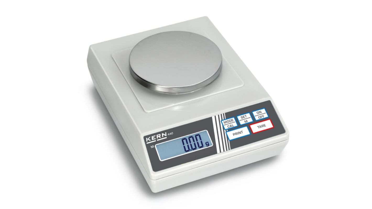 Kern 440-35N+C Precision Balance Weighing Scale, 400g Weight Capacity PreCal