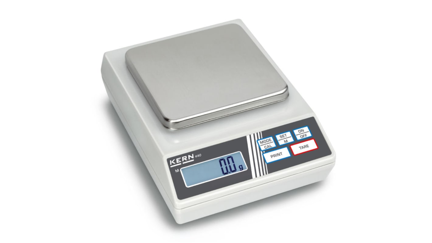 Kern 440-47N+C Precision Balance Weighing Scale, 2kg Weight Capacity PreCal
